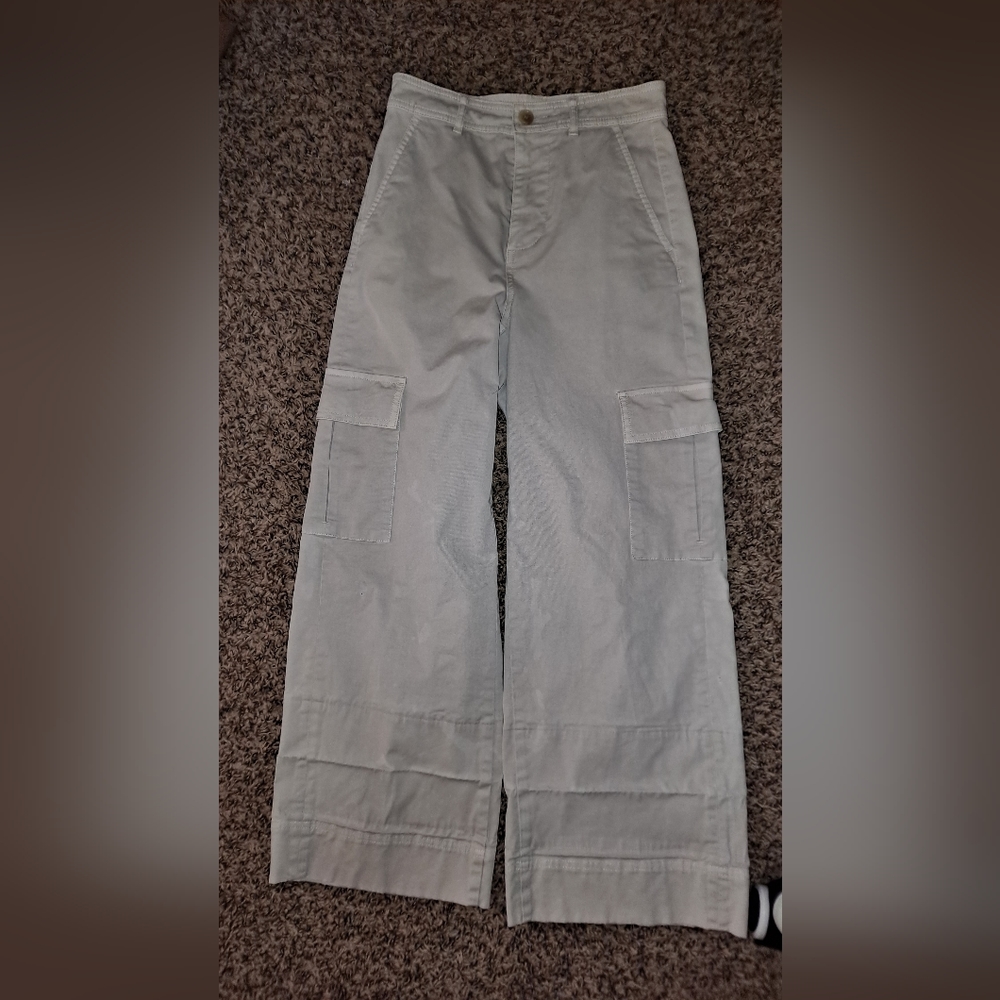 Everlane High Waisted Cargo Pants